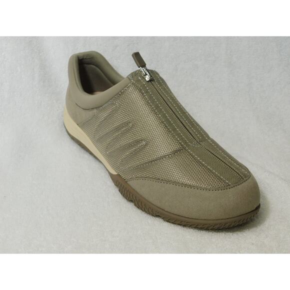 W647 Easy Spirit Taupe Bestrong Round Toe Casual Sneakers - 10 M - Picture 1 of 5
